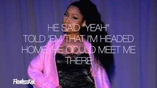 Nicki Minaj - Down In The DM [remix] (Verse - Lyrics Video)