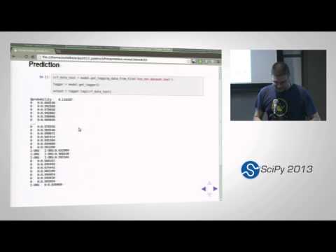 Using Python for Structured Prediction SciPy 2013 Presentation