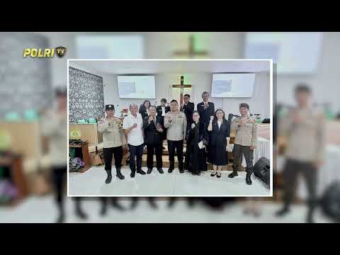 POLRES METRO BEKASI AMANKAN IBADAH KENAIKAN YESUS KRISTUS DENGAN PELAYANAN HUMANIS