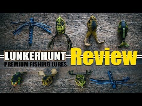 NEW LUNKER HUNT DRAGONFLY, COMPACT FROG & PROP SERIES REVIEW