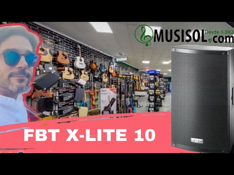 Обзор активной акустической системы FBT X-LITE 10A
