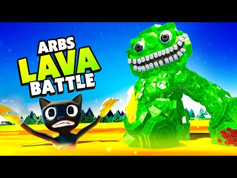 Can JUMBO JOSH Survive the LAVA Battle? - Animal Revolt Battle Simulator