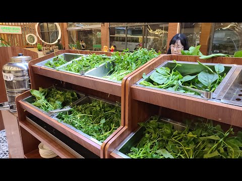VN23/DALAT#5: ĂN TỐI TẠI QUÁN GREEN BEAN BUFFET RESTAURANT VÀ SAU ĐÓ ĐI CAFFE Ở LÀNG VŨ THỊ