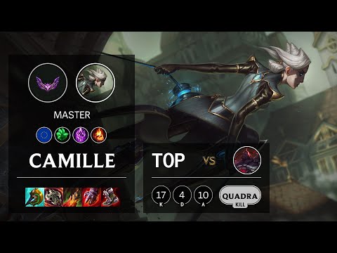 Camille Top vs Sion - EUW Master Patch 12.4
