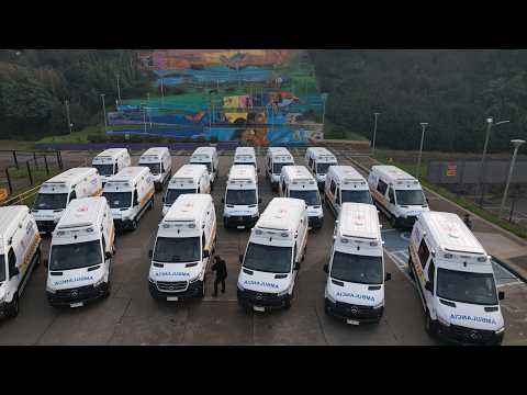 La Araucanía ya cuenta con 32 nuevas ambulancias para sus comunas financiadas por el Gore