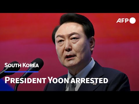 South Korean President Yoon arrested over failed martial law bid | AFP