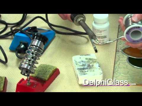 How to Clean Stained Glass Soldering Iron Tips - Maintenance