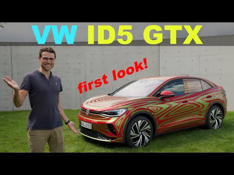 VW ID5 GTX (AWD) first drive! The new SUV Coupé brother of the ID4 EV