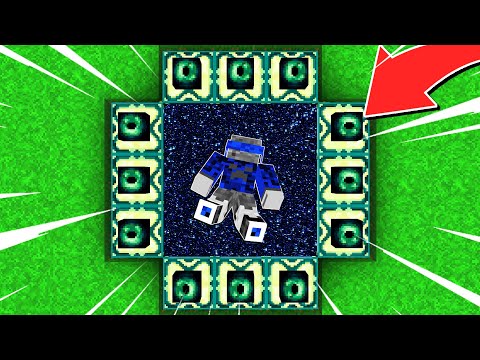 HOW TO MAKE THE ENDER PORTAL IN MINECRAFT!!  #Shorts