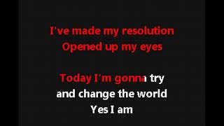 Johnny Reid - Today I&#39;m Gonna Try And Change The World (Karaoke) - Dancing Frog Karaoke