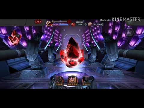 17x 5 star and a 6star crystal opening Marvel Contest Of Champions