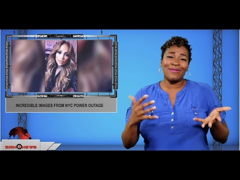 Incredible images from NYC power outage (ASL - 7.14.19)