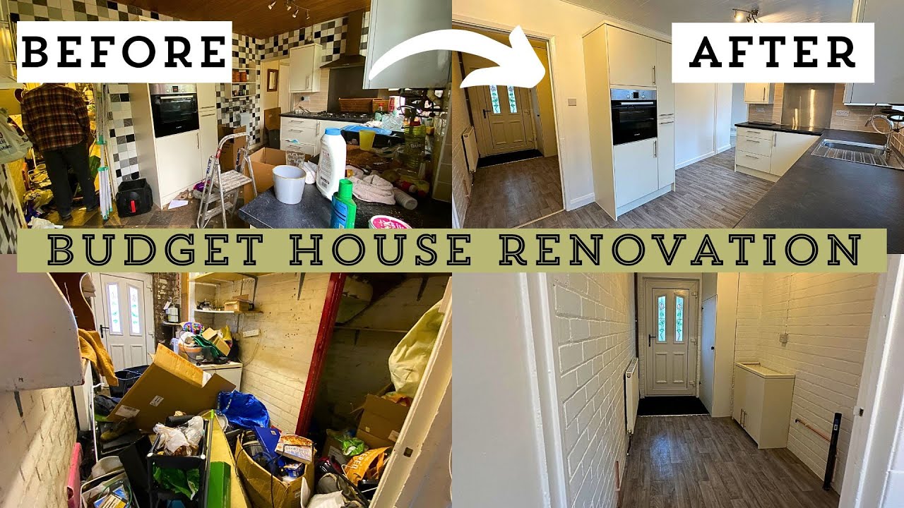 BUDGET HOUSE RENOVATION 4 MONTHS IN 12 MINUTES | U.K 2025  | BEFORE & AFTER