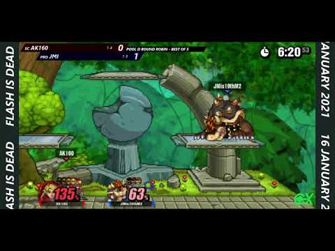 SC AK160 (Link) vs PRD JMi (Koopa) - Pool D RR - Flash is Dead