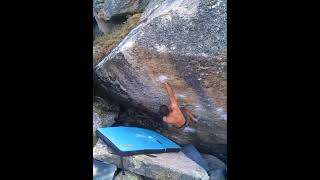 Video thumbnail of Memento, 8b+. Silvretta