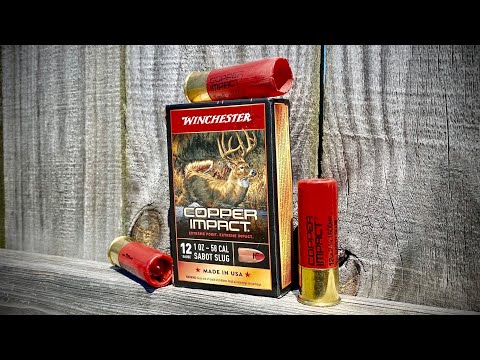 Winchester Copper Impact sabot slug for 12 gauge