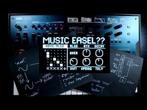 Korg opsix: Buiding a West-Coasty, Buchla Music Easel-esque patch using User Algorithms