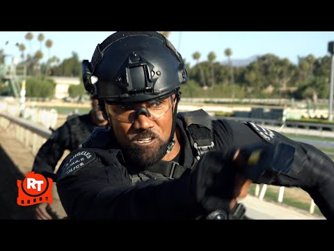 S.W.A.T. - Cartel Racetrack Attack (S2E2) | Movieclips