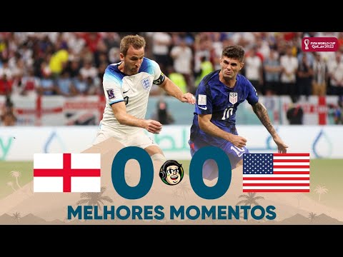 INGLATERRA 0X0 ESTADOS UNIDOS