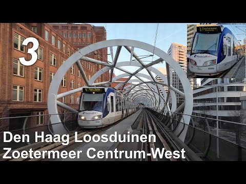 HTM RandstadRail 3: Den Haag Loosduinen - Zoetermeer Centrum-West | HTM 4059 | 2023
