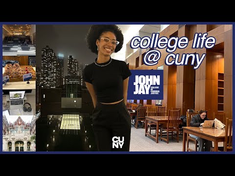 COLLEGE LIFE @ CUNY | student tour leader, studying, hanging with friends & more!