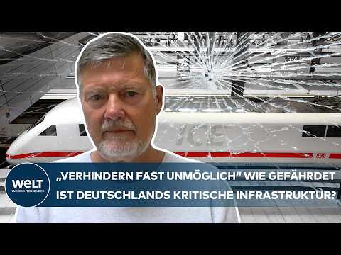 BRANDANSCHLAG AUF BAHNSTRECKE: „Verhindern ist fast unmöglich“ - Das rät der Sicherheitsexperte