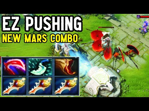 How to Win Any game With Mars - By Goodwin Pushing Meta | Dota 2 Gameplay