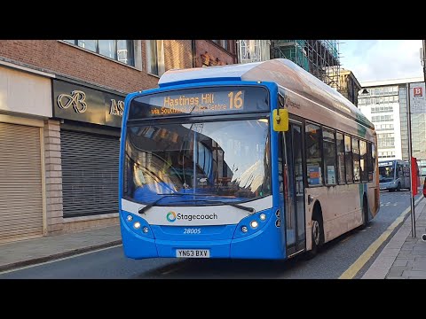 Twilight Thrash: Route X24 | YN63BXV/28005 - Stagecoach North East: Scania K270UB/ADL Enviro 300NG
