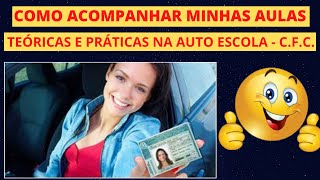 COMO AGENDAR E ACOMPANHAR AS AULAS TERICAS  PRTICAS DO DETRAN NA AUTO ESCOLA MARCAR A PROVA DETRAN