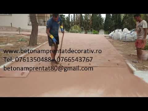 Beton Amprentat Uda -Argeș Tel.0761350488 -0766543767