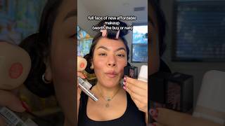 full face of new affordable makeup… you don’t need it all!