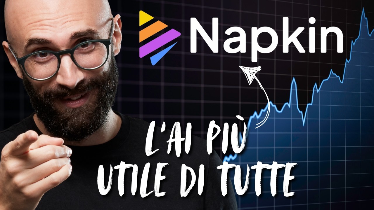 Un'AI INCREDIBILE che crea grafici con un click [Napkin Tutorial]
