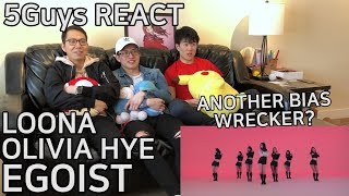 [NEW BIAS] LOOΠΔ/Olivia Hye - Egoist (ft. JinSoul) 5Guys MV REACT