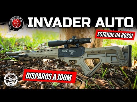 Hatsan Invader TAN 6.35 a 100 METROS | Até onde uma semiautomática consegue ir?