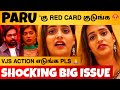 Bigg Boss Tamil 9 Jackline Angry Reply To Vjs For Giving Card To Parvathy Character Accuse