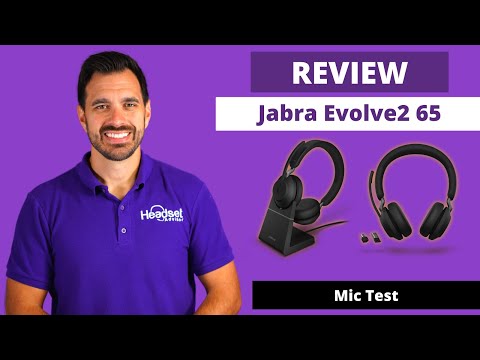 Jabra Evolve2 65 -In-Depth Review With Mic & Wireless Range Test!