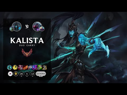 Kalista ADC vs Varus - KR Grandmaster Patch 12.16