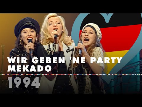 WIR GEBEN 'NE PARTY – MEKADO (Germany 1994 – Eurovision Song Contest 4K)