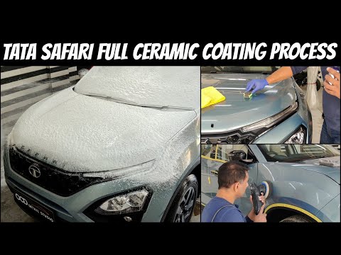 Thumbnail for 2021 TATA SAFARI | DETAILING & 9H CERAMIC COATING | FULL PROCESS EXPLAINED by Tata Safari