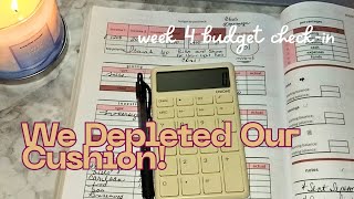 weekly budget check-in for Oct. 19-25 | what happened to our $200 cushion??