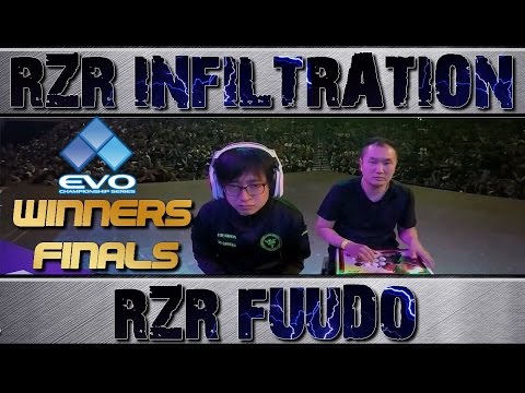 Evo 2016 - SFV - Top 8 Winners Finals - RZR INFILTRATION VS RZR FUUDO -  STREET FIGHTER V | 5
