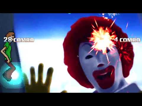 (MUGEN Fight Request #9) Gaia Ronald McDonald Vs. Ultra Instinct Shaggy & Rare Akuma