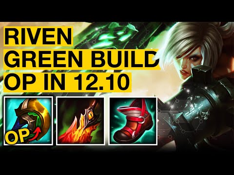 New GREEN Build is OP on Riven vs. REWORK OLAF Breakdown! [12.10 Grandmaster]