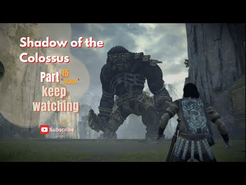 Shadow of the Colossus Walkthrough Part - 15 "Argus”-(Loc- Parthenon)- [4k HD] - NoCommentary #Argus