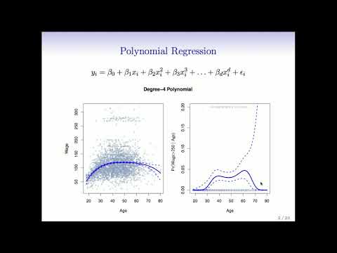 StatsLearning Chapter 7 part 1