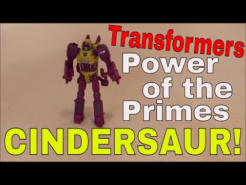 Transformers Power of the Primes Cindersaur - GotBot True Review NUMBER 461