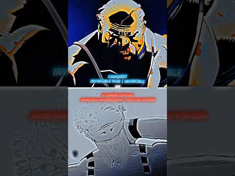 Conquest (Invincible) Vs. Ryomen Sukuna (Jujutsu Kaisen) | Battle | #conquest #sukuna #invinciblewar