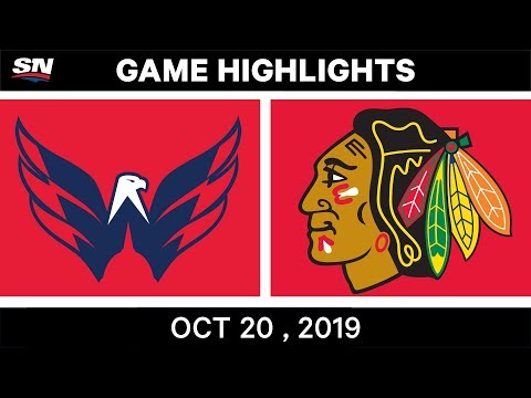 NHL Highlights | Capitals vs. Blackhawks – Oct. 20, 2019