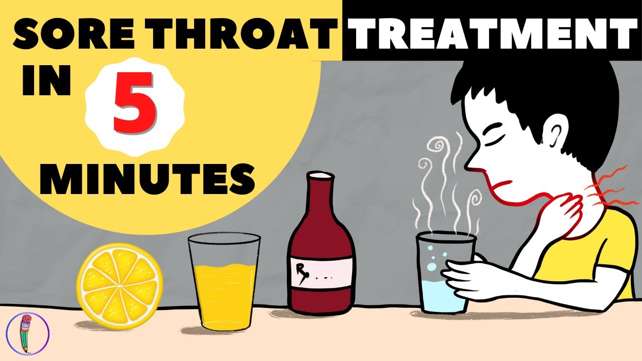Sore throat remedies at home / How to treat sore throat at home