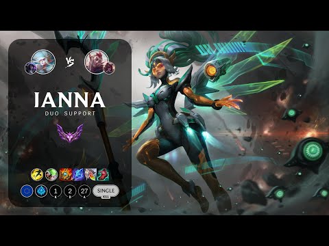 Janna Support vs Rakan - EUW Master Patch 13.5